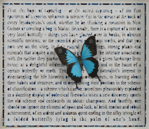 Verkið Four Ways to Blue eftir Jane Hammond